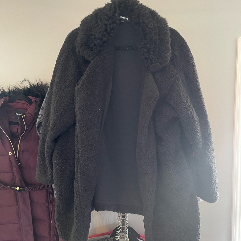 Express oversized coat